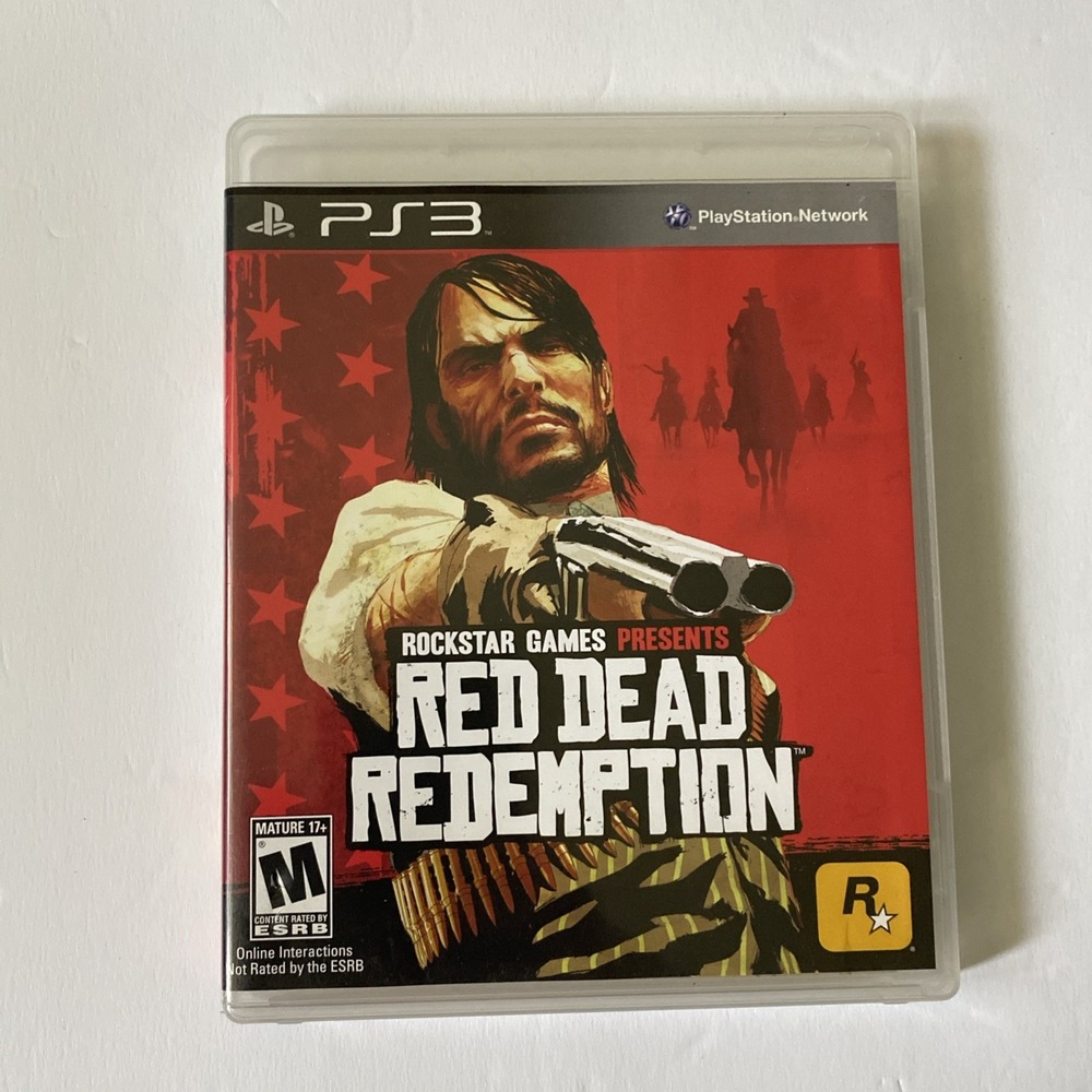 Sony Playstation 3 PS3 Red Dead Redemption Game + Poster Map + Manual - Picture 1 of 4